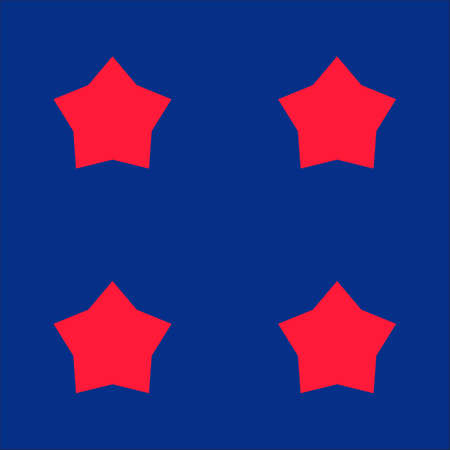 Kids colorful seamless star usa pattern. Cute Baby pattern design.のイラスト素材