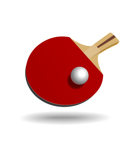 Racket for table tennis   のイラスト素材