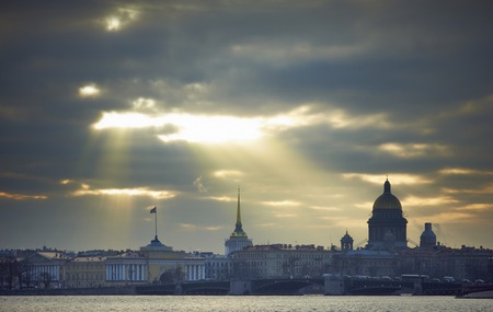 St. Isaac\'s Cathedral and the Admiraltyの写真素材