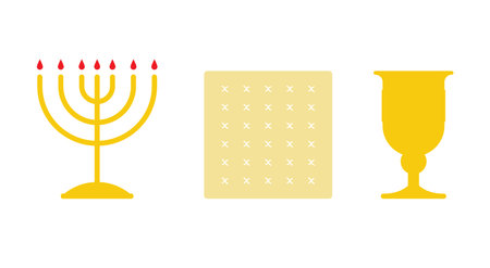 Collection of flat iconsのイラスト素材