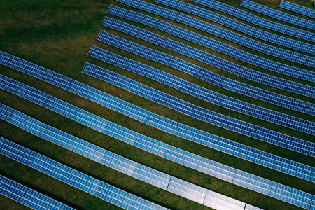 Solar Panelsの写真素材