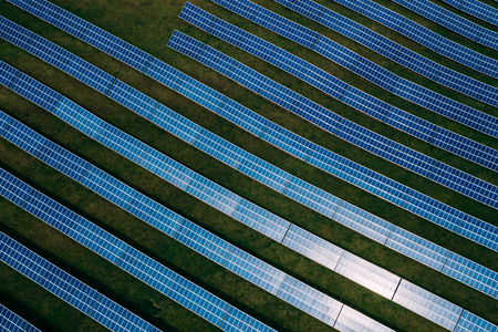 Solar Panelsの写真素材