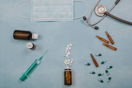 Covid-19 concept image. Epidemics outbreak.の写真素材