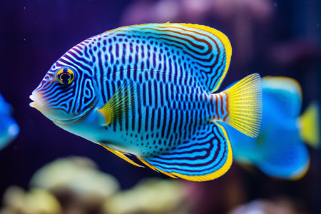 Tropical Underwater Animals, Exotic Fish, Diving and Ecosystemの素材