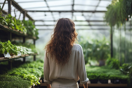 Woman shopping in supermarket. High quality photoの素材