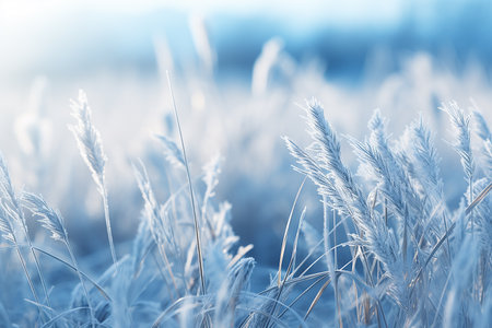 Blue winter background, nature macro. High quality photoの素材