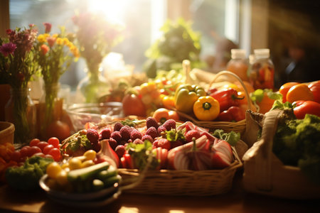 Assorted vegetables for salad, vegetarianism, diet and healthy eating. High quality photoの素材