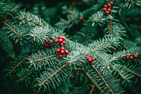 Festive christmas background in rich red, green, and gold tones celebrating holiday spirit