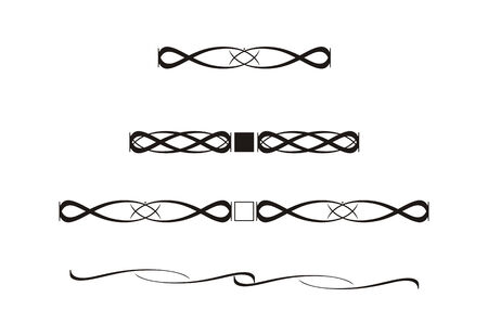 Decorative  elements. Abstract , vector illustrationのイラスト素材