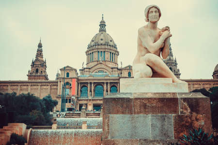 Barcelona city in november - shots of Spain - Travel Europeの写真素材