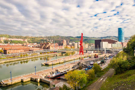 Bilbao city in november - shots of Spain - Travel Europeの写真素材