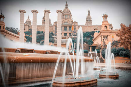 Barcelona city in november - shots of Spain - Travel Europeの写真素材