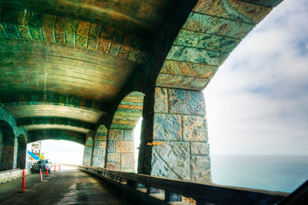 State route one - California shots - USA - june