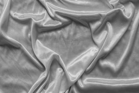 Crumpled fabric texture - background, wallpapers, close upの写真素材
