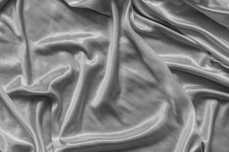 Crumpled fabric texture - background, wallpapers, close upの写真素材