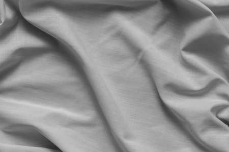 Crumpled fabric texture - background, wallpapers, close upの写真素材