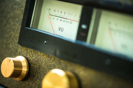 handmade tube amplifierの写真素材