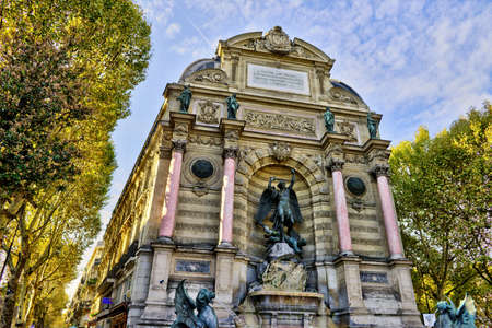 Streets of Paris, France - Travel Europe - Octoberの写真素材