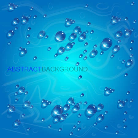 water drops vector backgroundのイラスト素材
