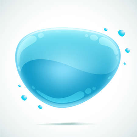 Information icon bubbles waterのイラスト素材