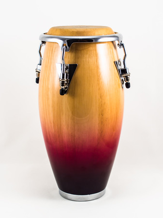 Conga on white background.の写真素材