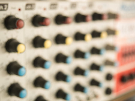 Blurry of power mixer ,mixer