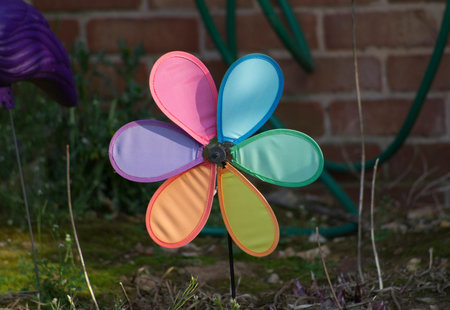 A decoration in a yardの写真素材