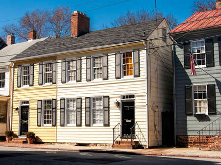 An historic house in Annapolisの写真素材
