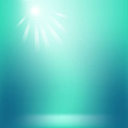 Underwater background, vector illustration for design works and banners.のイラスト素材