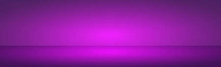 Blue panoramic studio background with white glow - Vectorのイラスト素材