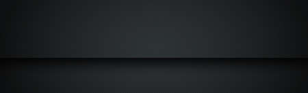 Black background with glow and shadow - Panoramaの写真素材