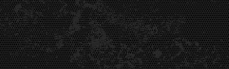 Black perforated background with black holes and glow - Vectorのイラスト素材