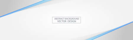 Panoramic abstract background with various shades of gray - Vector illustrationのイラスト素材