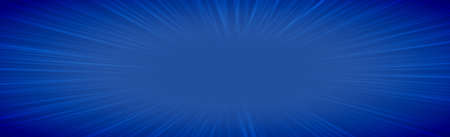 Panoramic blue comic zoom with linesの写真素材