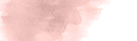 Panoramic texture of realistic red watercolor on a white background - Vector illustrationのイラスト素材