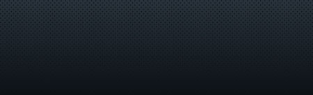 Black perforated background texture with black holes and glow