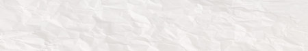 Crumpled white paper with many different bends - illustration