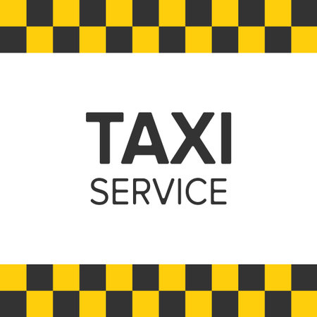 Abstract background in the style of a taxi - Vector illustrationのイラスト素材