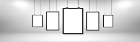 Big White Banner Background Template - illustration
