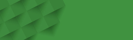 Abstract green background, web template, squares with shadow - Vector illustration