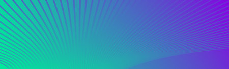 Green-blue abstract background with wavy lines - Vector illustrationのイラスト素材