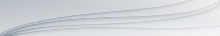 Abstract gray background with wavy lines - Vector illustration
