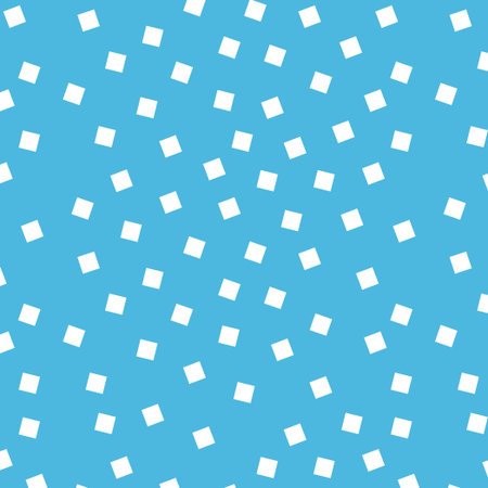 Seamless colored background pattern, various geometric shapes - Vector illustration