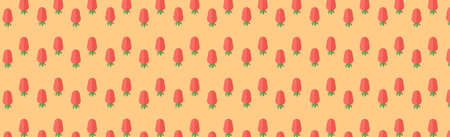 Seamless colored background pattern, various geometric shapes - Vector illustration
