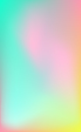 Abstract blurred green and yellow gradient background texture - Vector illustration