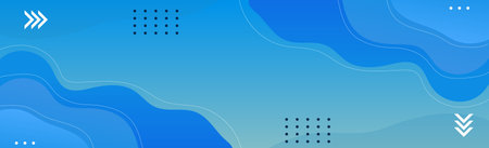 Abstract background with different geometric shapes