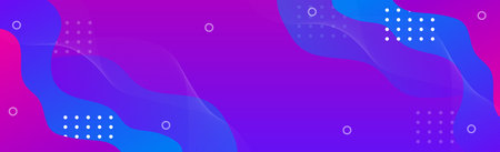 Abstract background with different geometric shapes