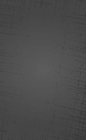 Dark realistic old scratched wall texture - Vector illustrationのイラスト素材