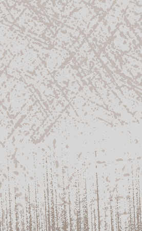 Light realistic old scratched wall texture - Vector illustrationのイラスト素材