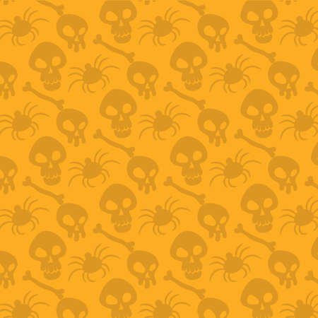 Colorful pattern background for the holiday halloween - Vector illustrationのイラスト素材